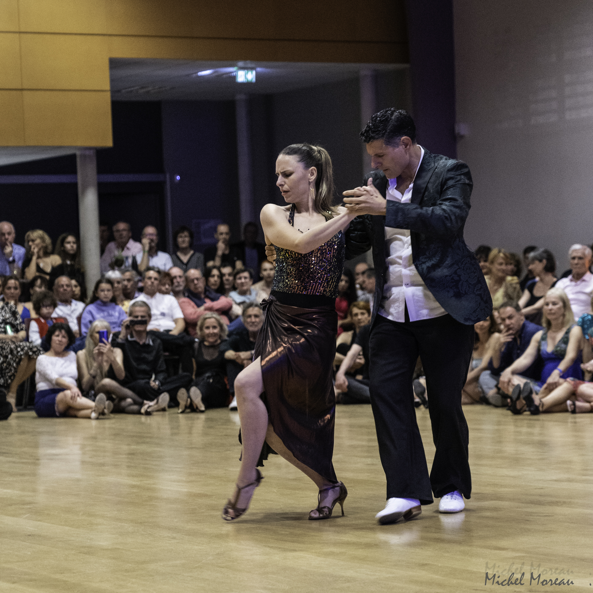 Michel MOREAU au 18ème Festival de Tango Saint Geniez d'Olt